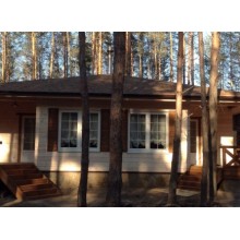 >Продам уютный деревянный дом в коттеджном поселке на берегу Печенежского вод-ща 